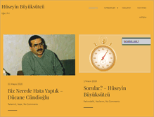 Tablet Screenshot of huseyinbuyuksutcu.com